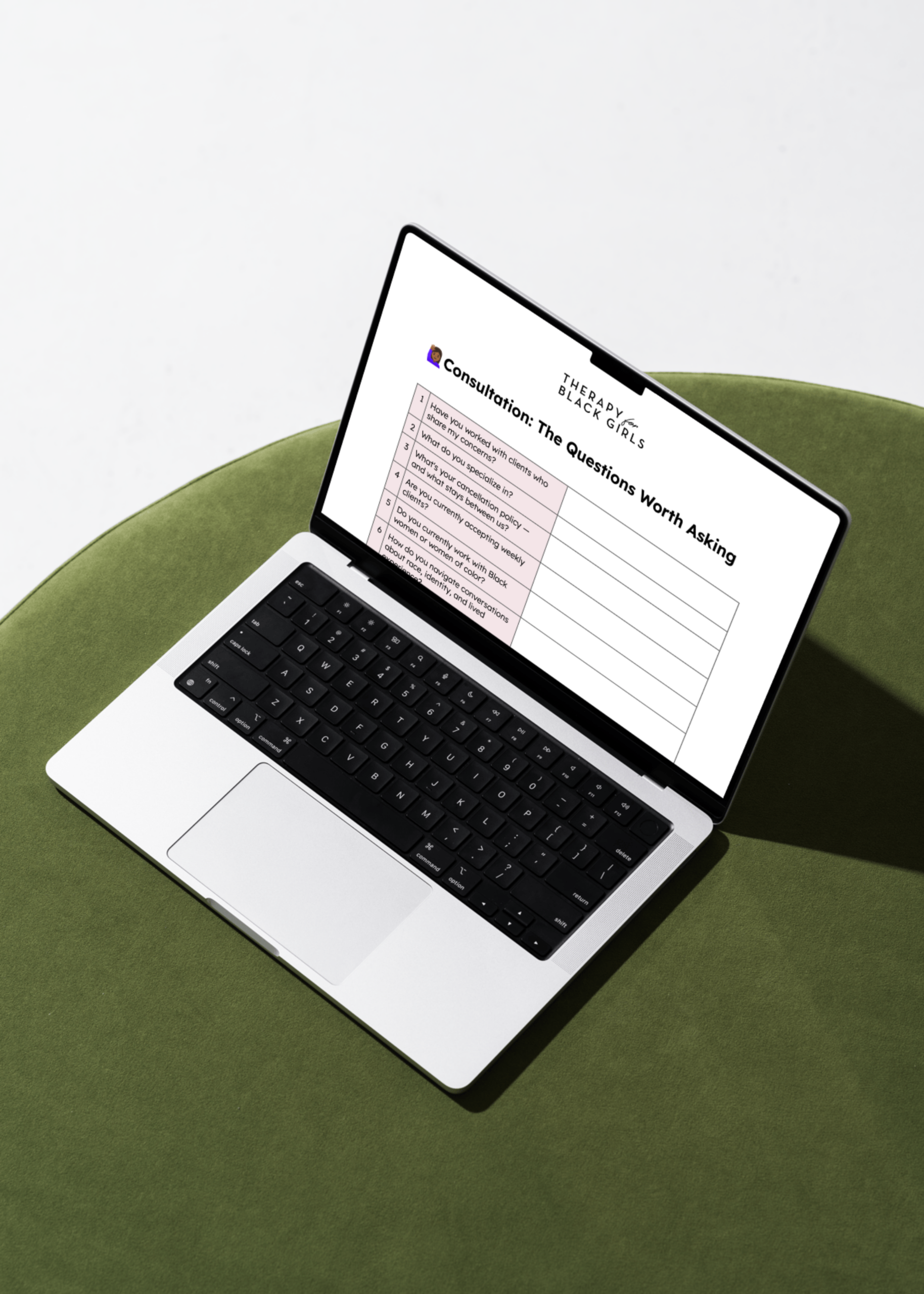 Getting Started with Therapy — GOOGLE DOCS EDITION