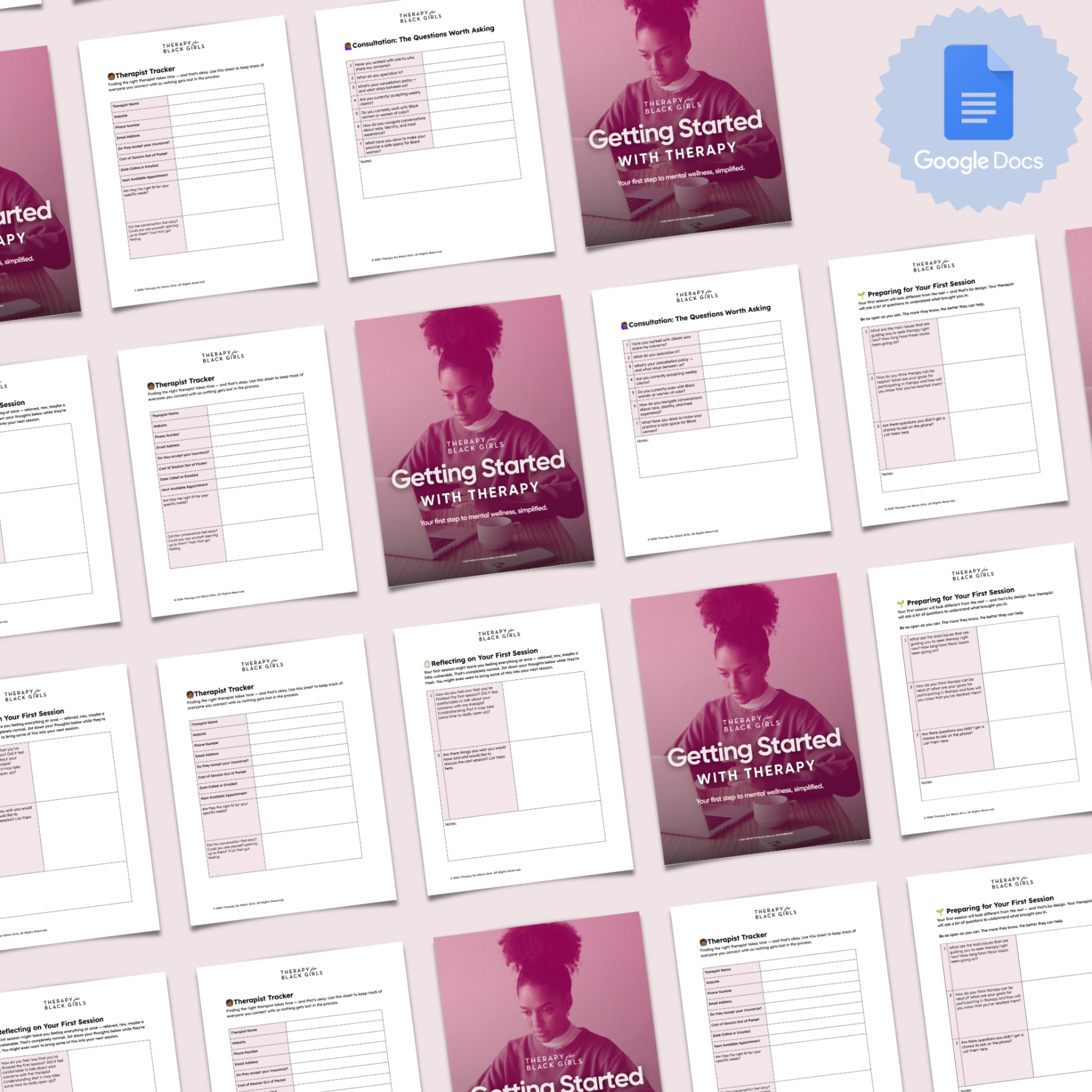 Getting Started with Therapy — GOOGLE DOCS EDITION