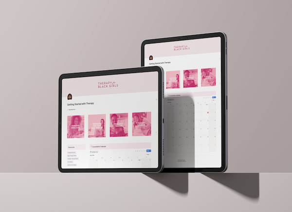Getting Started with Therapy – NOTION EDITION