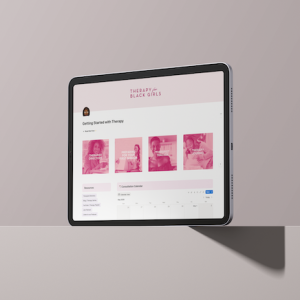 Getting Started with Therapy – NOTION EDITION