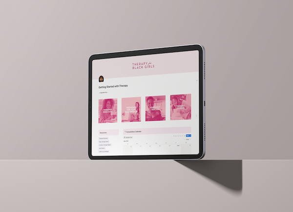 Getting Started with Therapy – NOTION EDITION